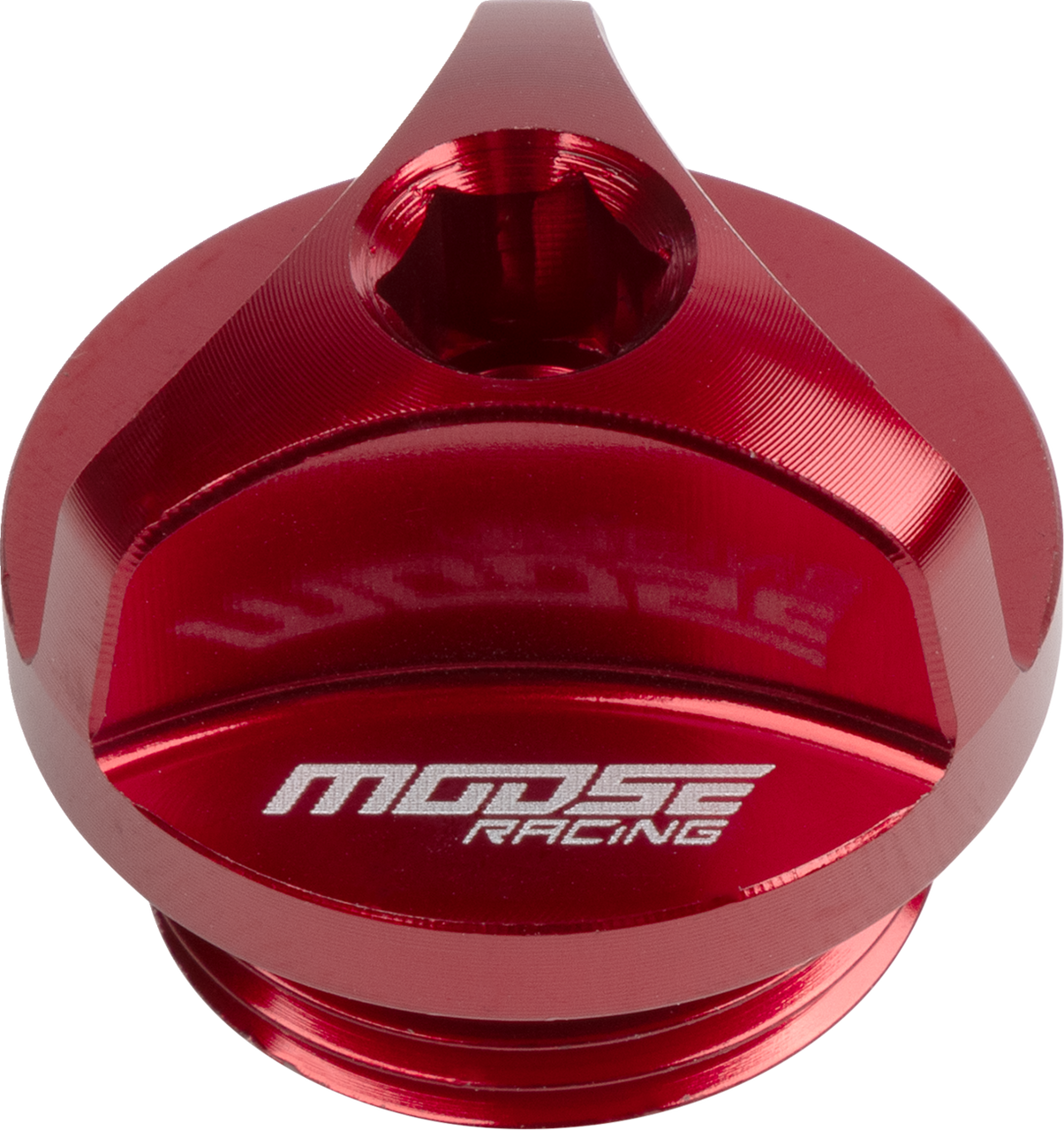 MOOSE OFFROAD Oil Filter Plug - Red - Beta T14-5311R
