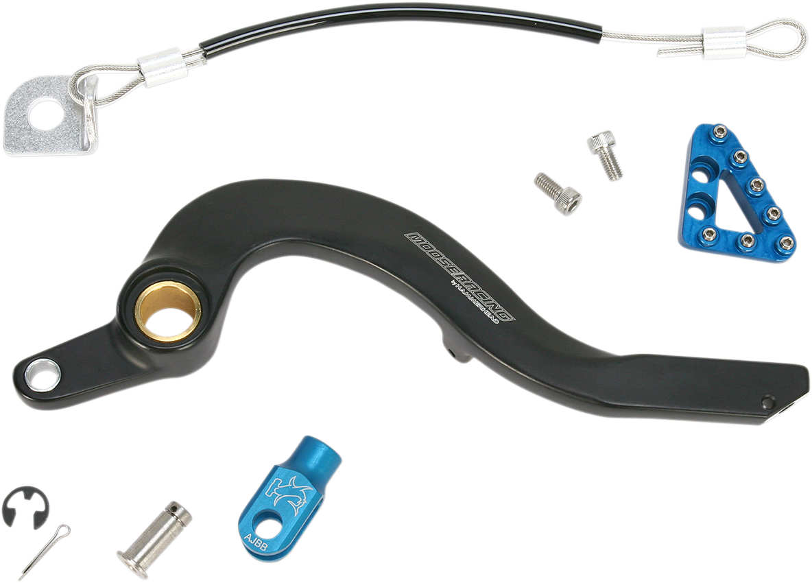 MOOSE OFFROAD Brake Pedal - Blue - Yamaha 82-0222-21-22