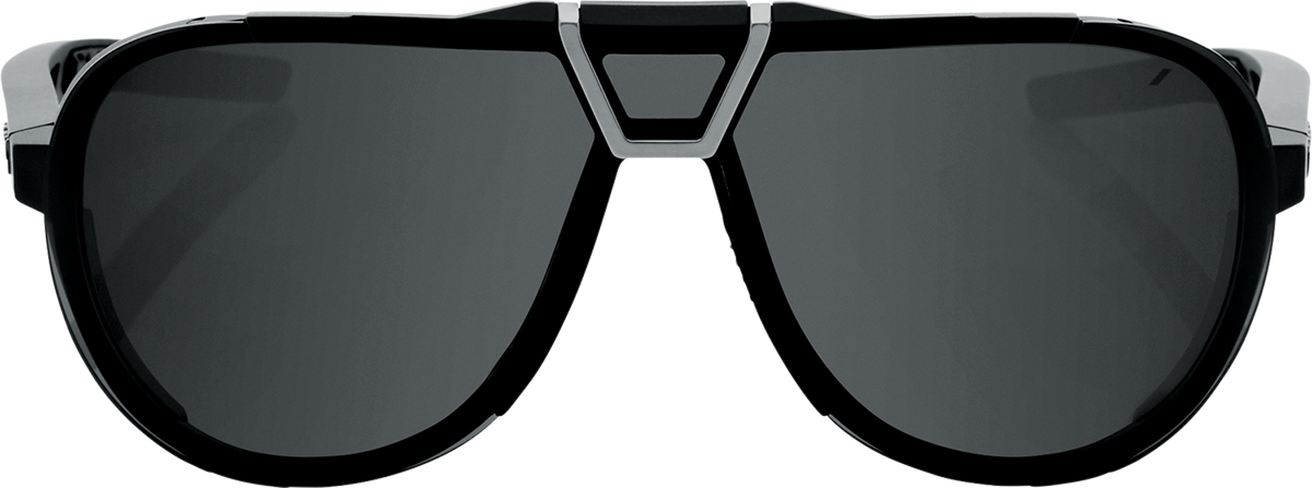 100% Westcraft Sunglasses - Matte Black - Smoke Lens 61046-102-01