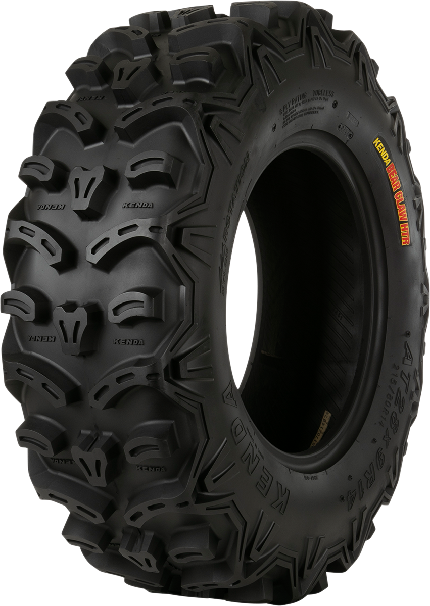 KENDA Tire - K587 Bearclaw HTR - Front/Rear - 27x9.5R14 - 8 Ply 085871462D1