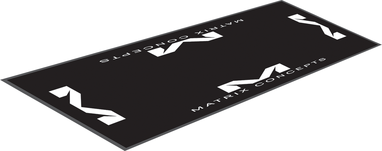 MATRIX CONCEPTS,LLC M80 Carpeted Mat - Black - 4'x8' M80-100