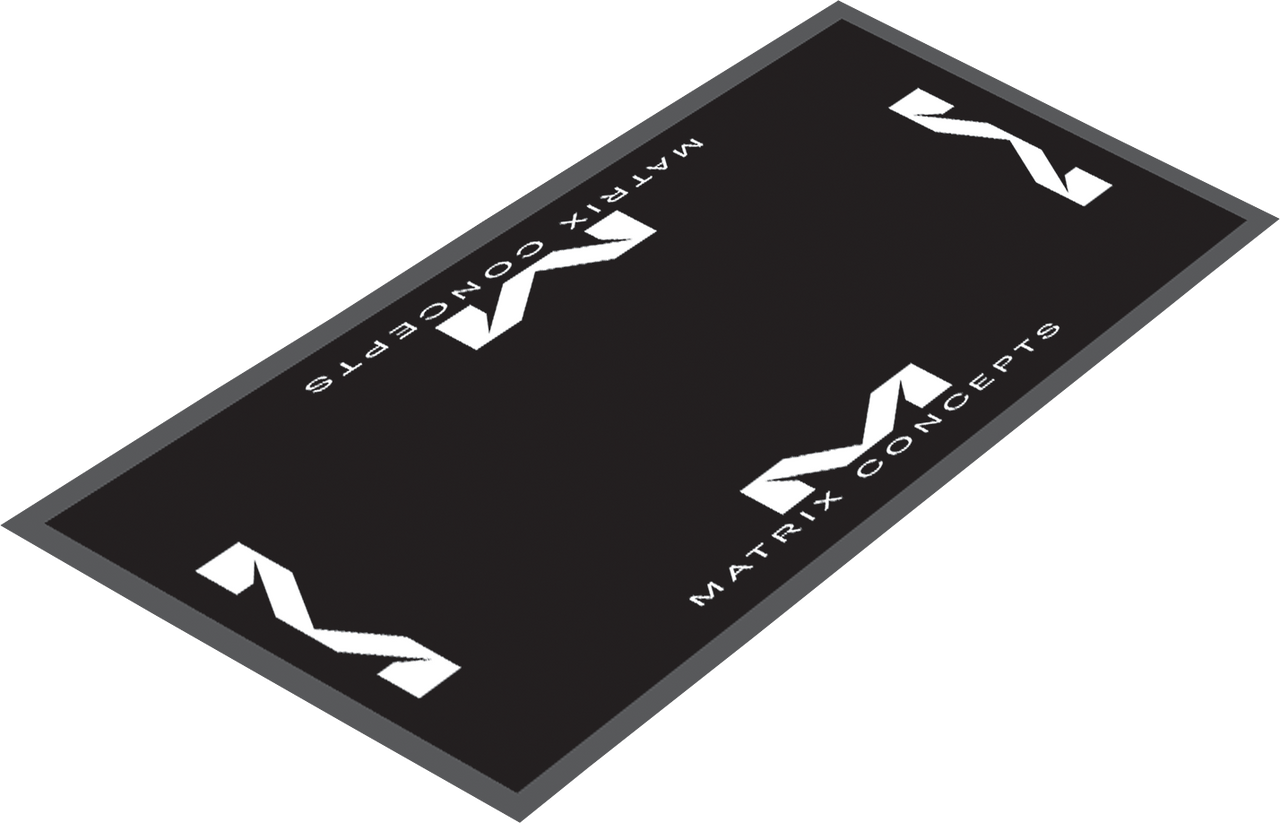 MATRIX CONCEPTS,LLC M20 Carpeted Mat - Black - 2'x4' M20-200
