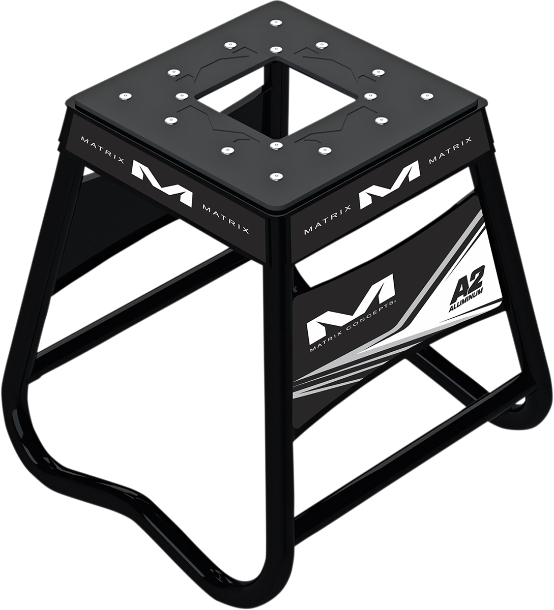 MATRIX CONCEPTS,LLC A2 Stand - Aluminum - Black/White A2 101