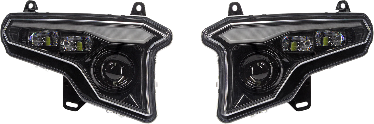 Headlight W/Amber Turn Signals