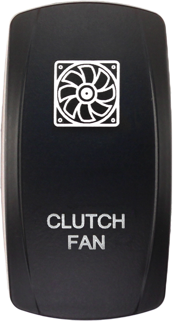 Dash Switch Rocker Face Clutch Fan