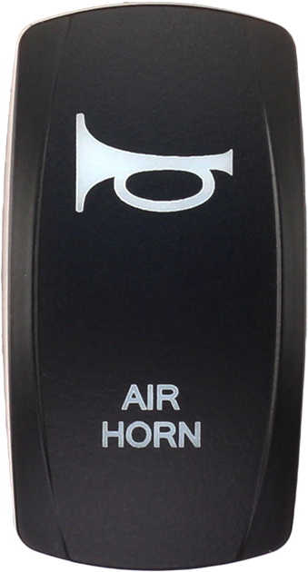Dash Switch Rocker Face Air Horn