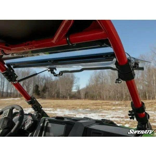 SuperATV Polaris RZR PRO R Scratch Resistant Flip Windshield