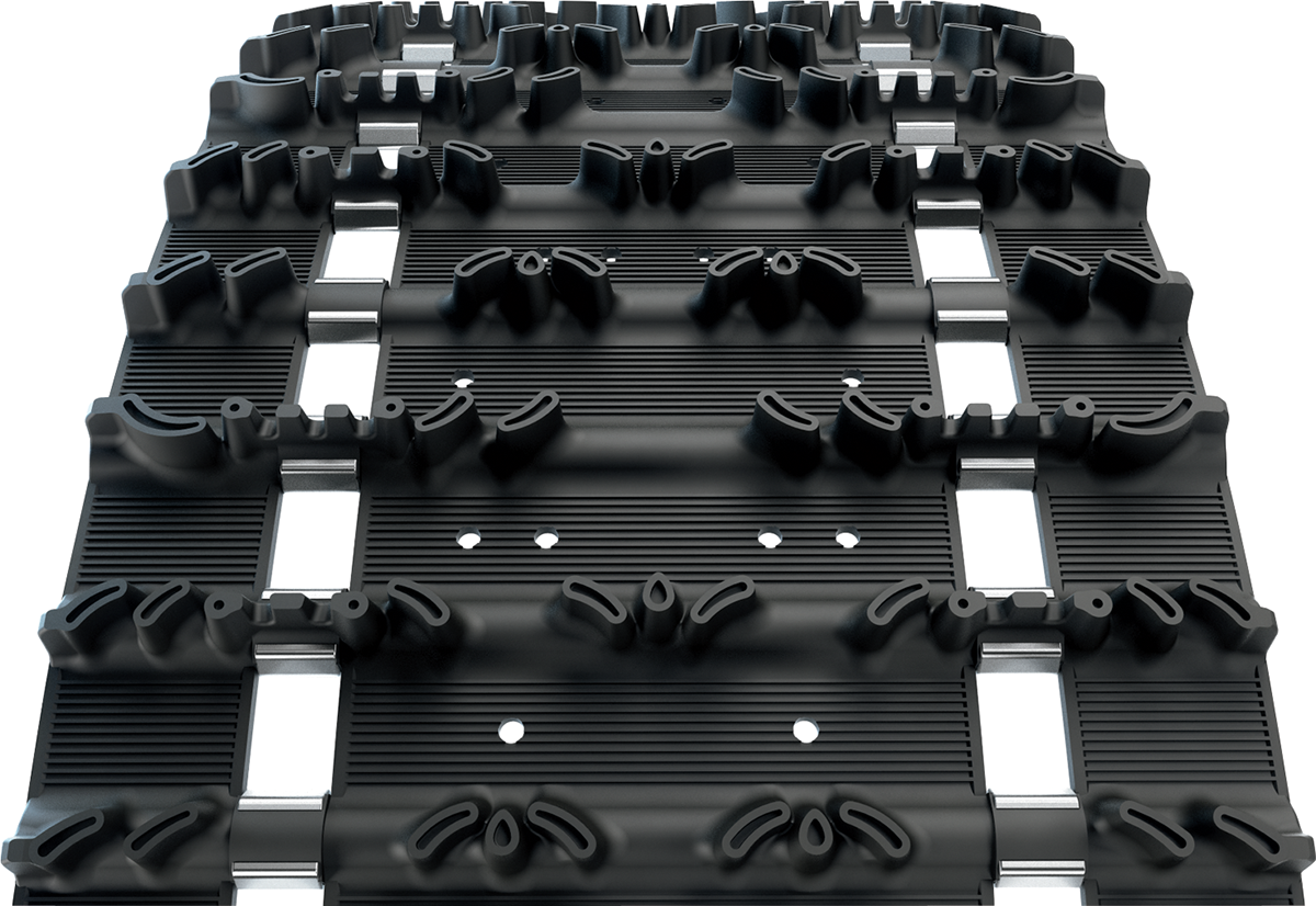 CAMSO Hacksaw™ Track - Mostly Groomed/Efficiency - 14" W x 128" L - 1" Lug Height 9110H