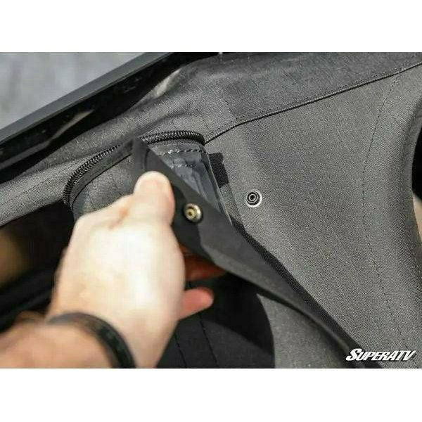 SuperATV Polaris RZR XP Turbo 4-Door Primal Soft Cab Enclosure Upper Doors
