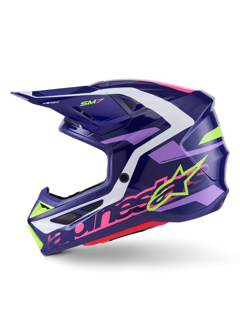 Sm7 Deed Helmet Purp/Pnk Glossy Xs