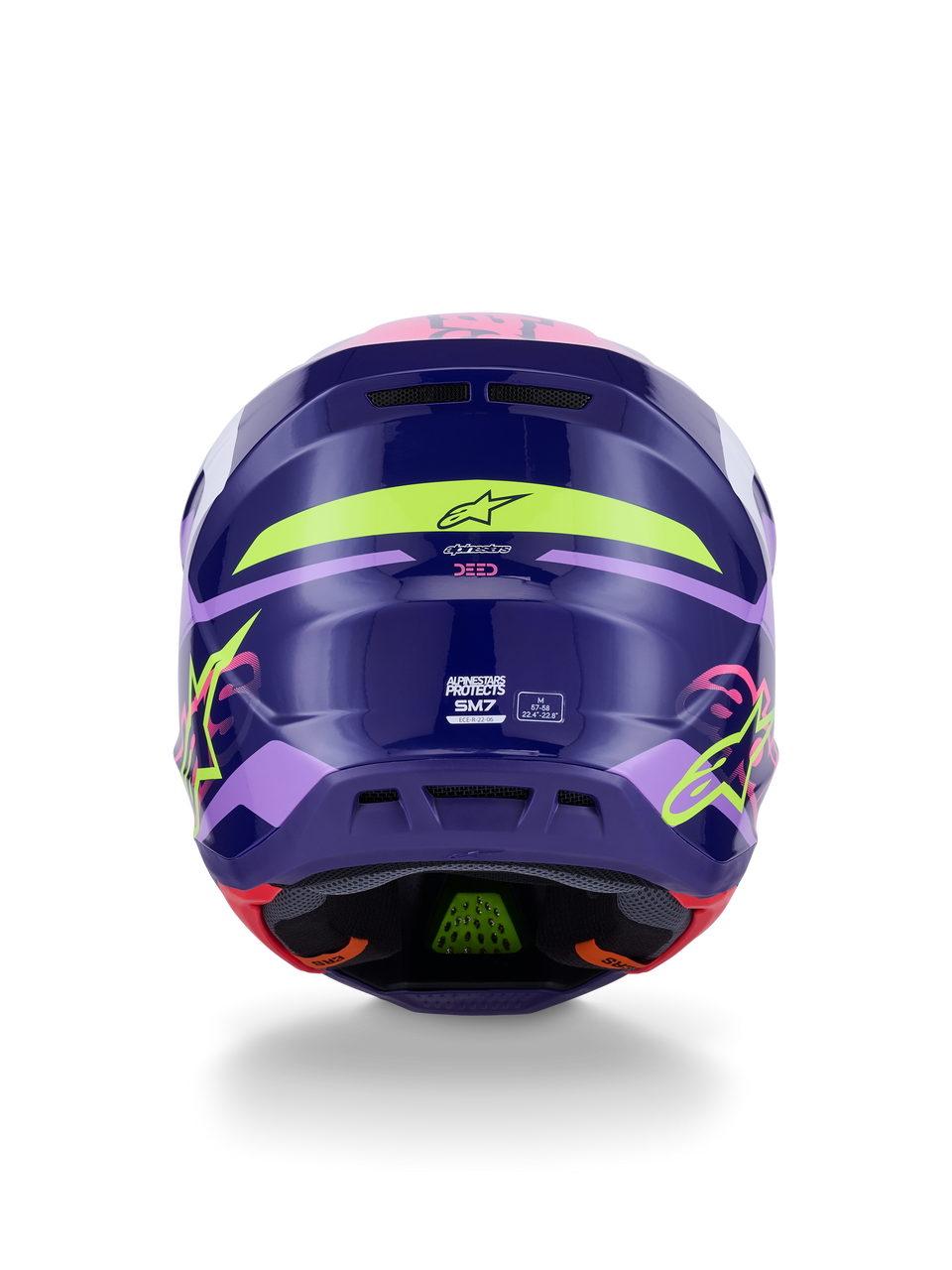 Sm7 Deed Helmet Purp/Pnk Glossy Xs