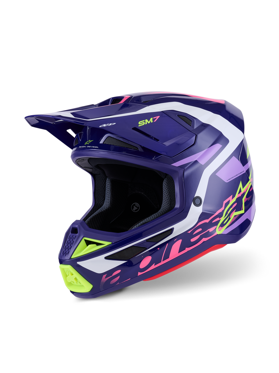 Sm7 Deed Helmet Purp/Pnk Glossy Xs
