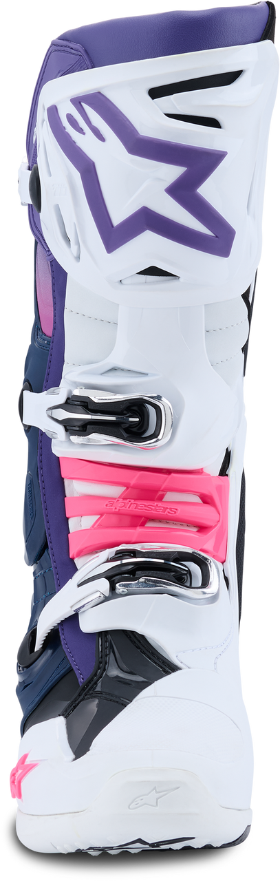 Tech 10 Wht/Violet/Nvy Bl/Pnk Fl 13