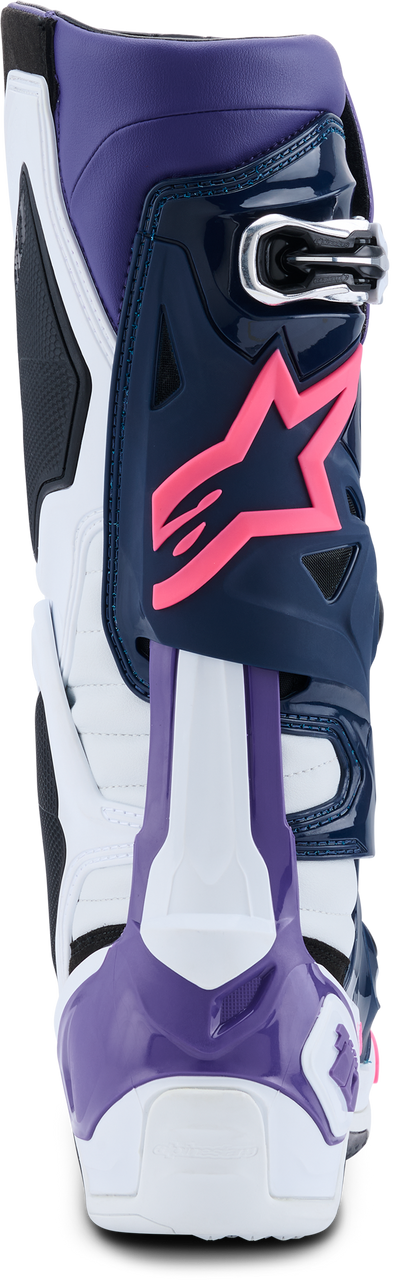 Tech 10 Wht/Violet/Nvy Bl/Pnk Fl 12