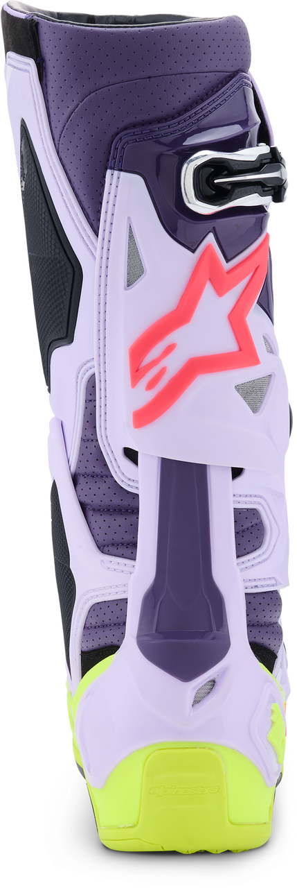Tech 10 Supervented Purp/Ylw Fluo/Diva Pink 13