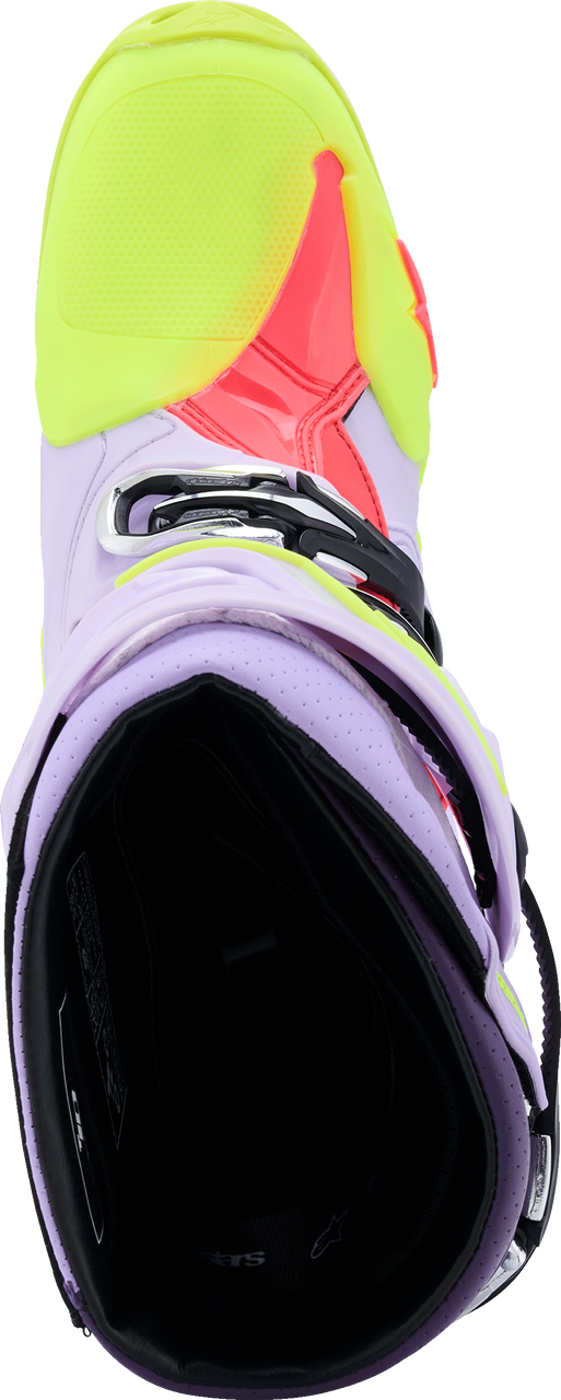 Tech 10 Supervented Purp/Ylw Fluo/Diva Pink 12