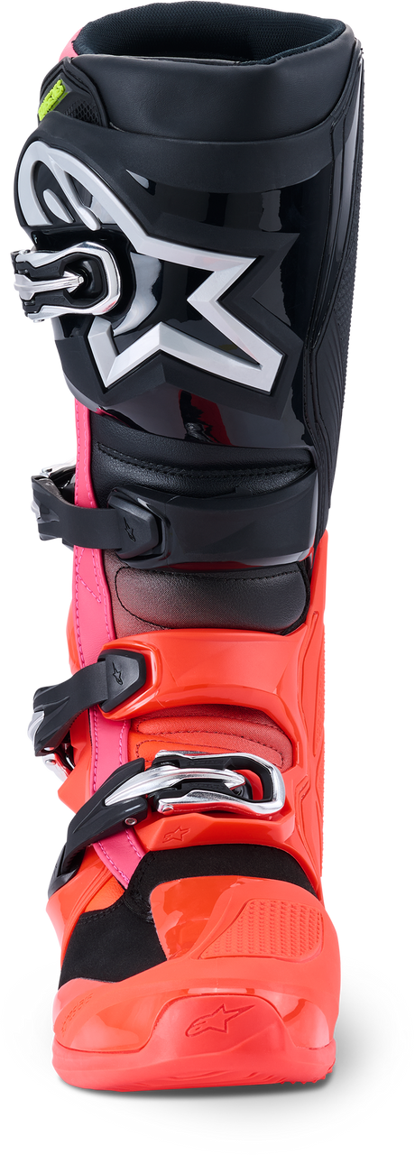 Tech 7 Black/Red Fluo/Pink Fluo 10