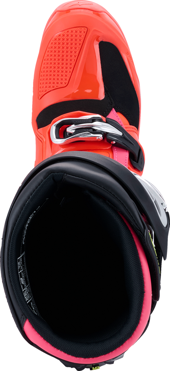 Tech 7 Black/Red Fluo/Pink Fluo 8