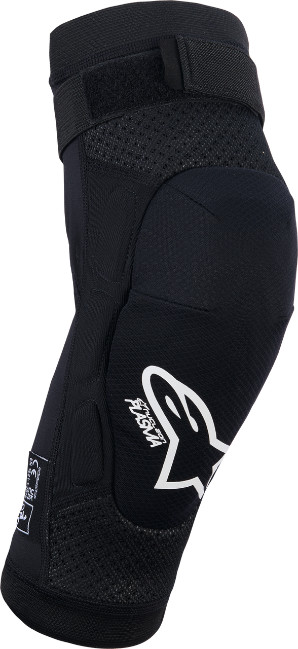 Bionic Plasma Yth Knee Protc Blk/Red/Wht Lg/Xl