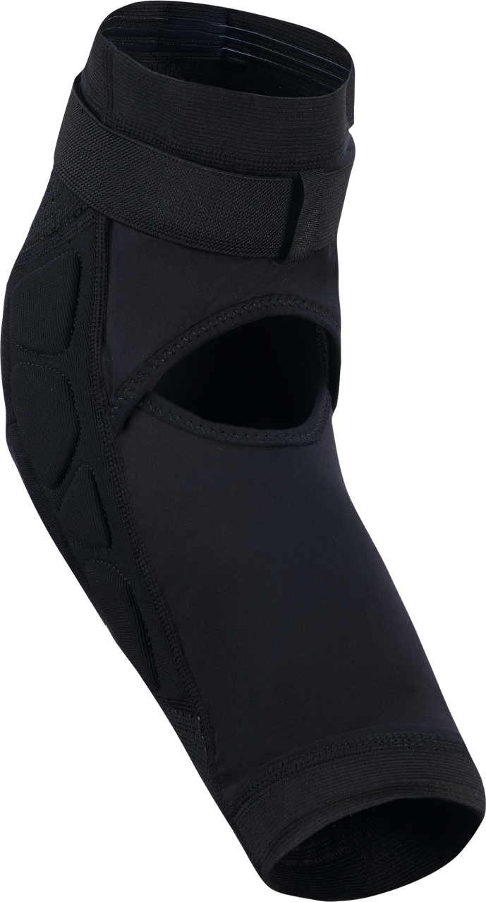 Bionic Plasma Yth Knee Protc Blk/Red/Wht Lg/Xl