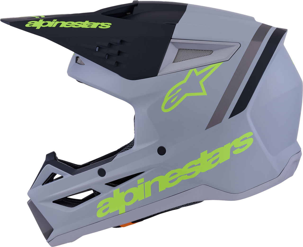 Sm3 Radium Helmet Gry/Blk/Ylw Fluo Matt Sm