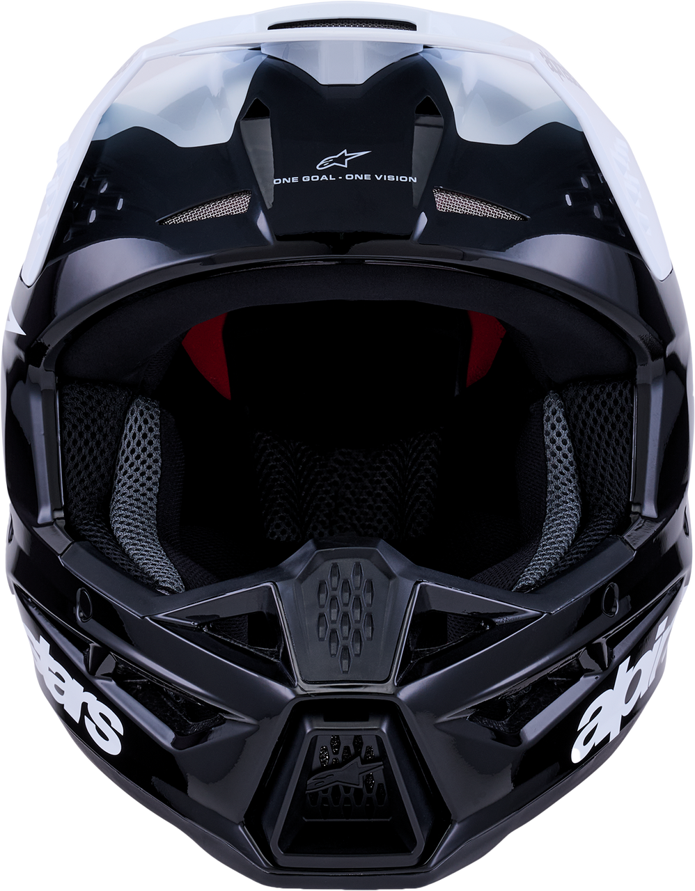 Sm3 Radium Helmet Blk/Wht/Gry Glossy Sm