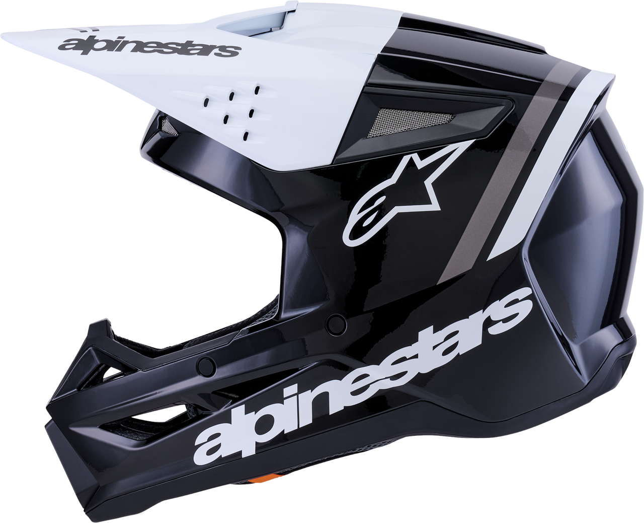 Sm3 Radium Helmet Blk/Wht/Gry Glossy 2x