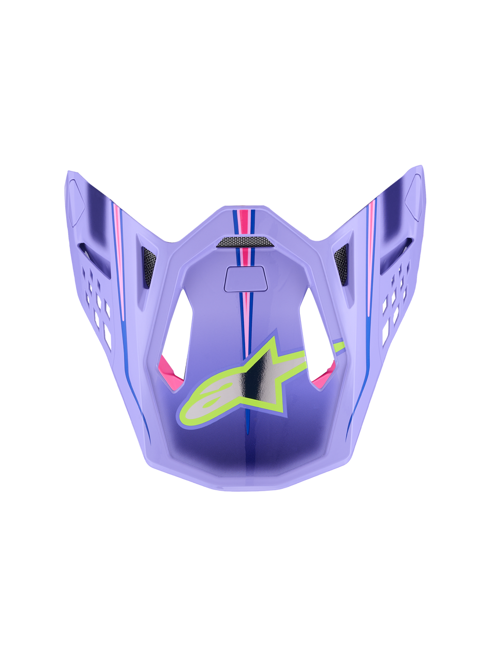 S M10 Jl Visor Ece 22.06 Prpl/Pnk Fluo/Ylw Fluo Gls