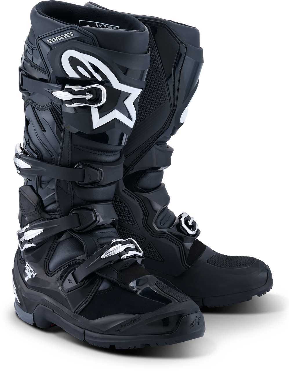 Tech 7 Enduro Black/Anthracite/White 9