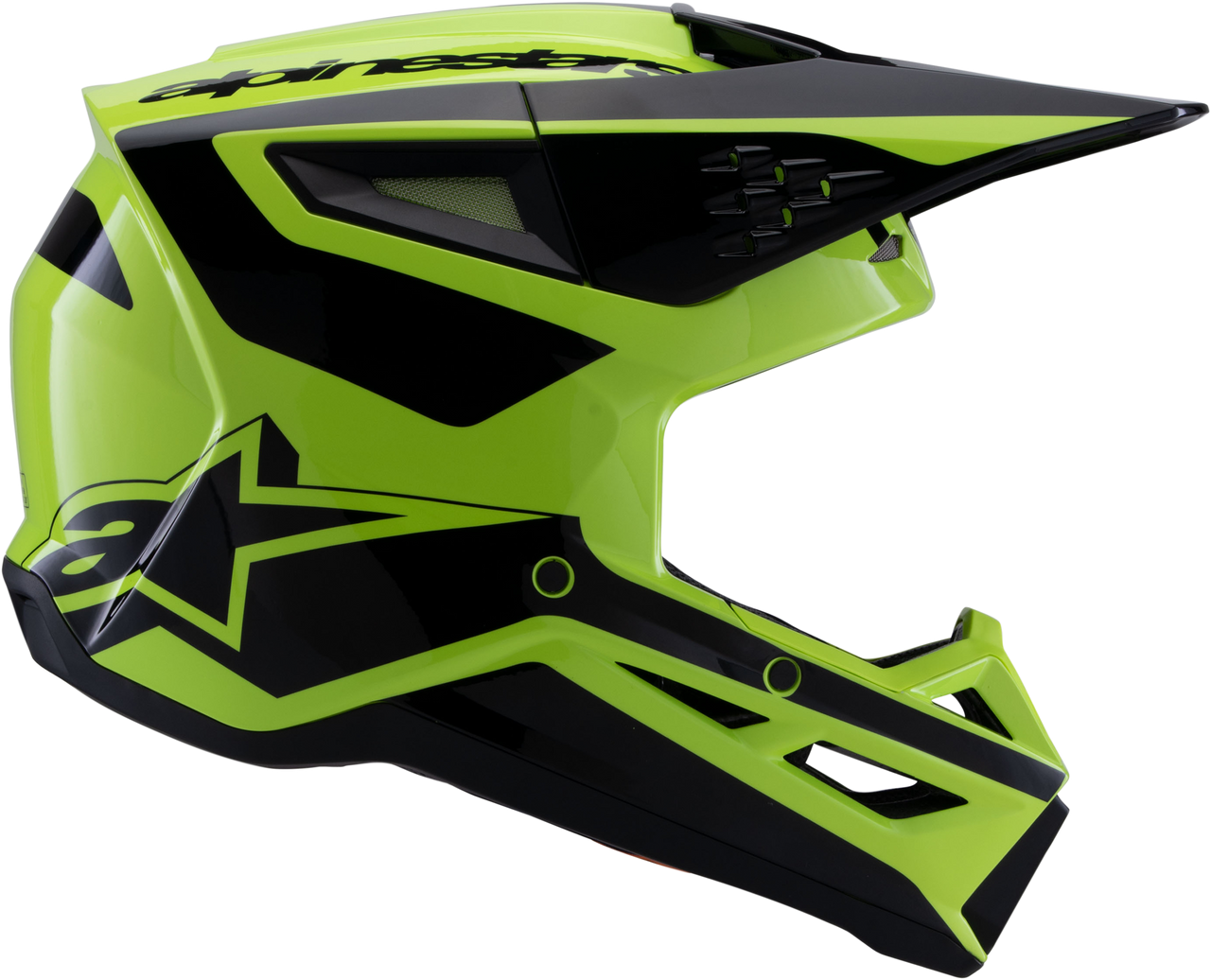 Sm3 Heat Helmet Yellow Fluo/Black Glossy Xl