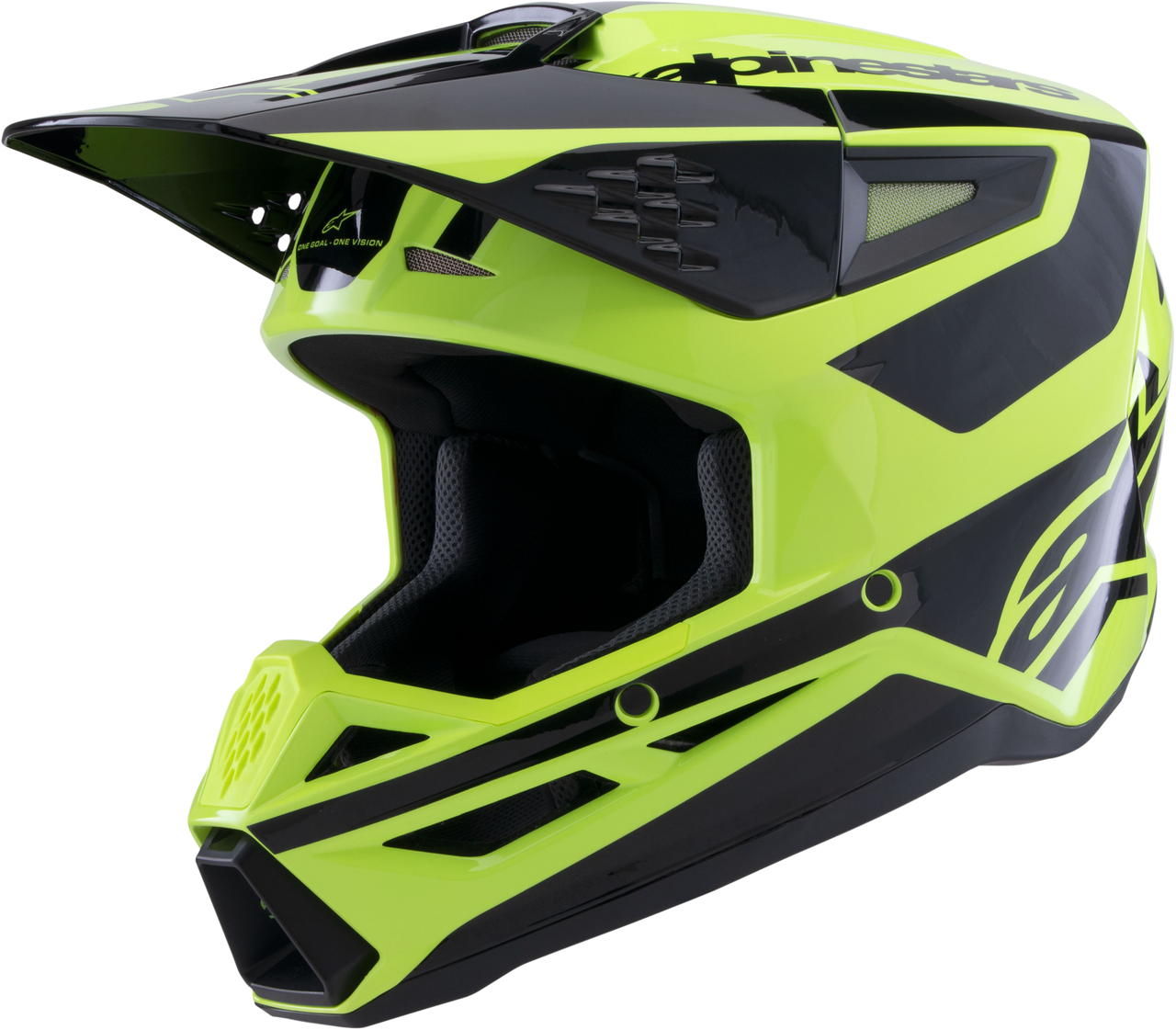 Sm3 Heat Helmet Yellow Fluo/Black Glossy Sm