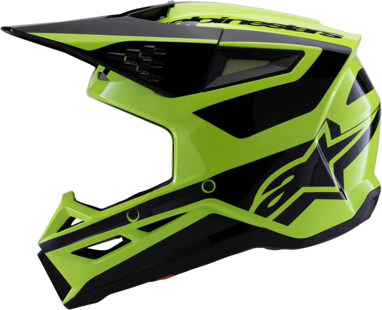 Sm3 Heat Helmet Yellow Fluo/Black Glossy Sm