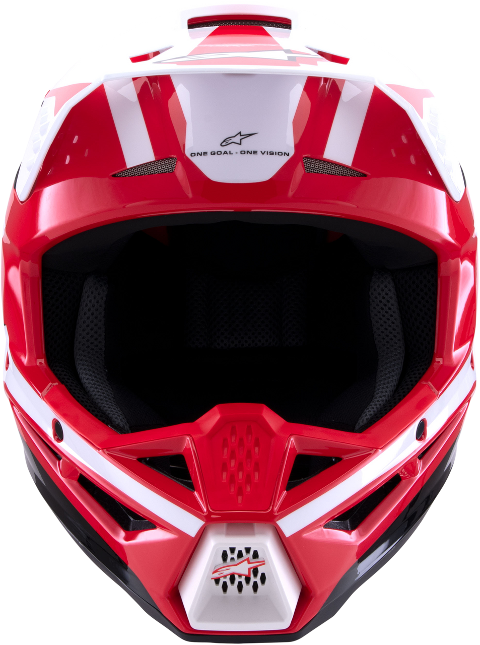 Sm3 Heat Helmet Red/White/Black Glossy 2x