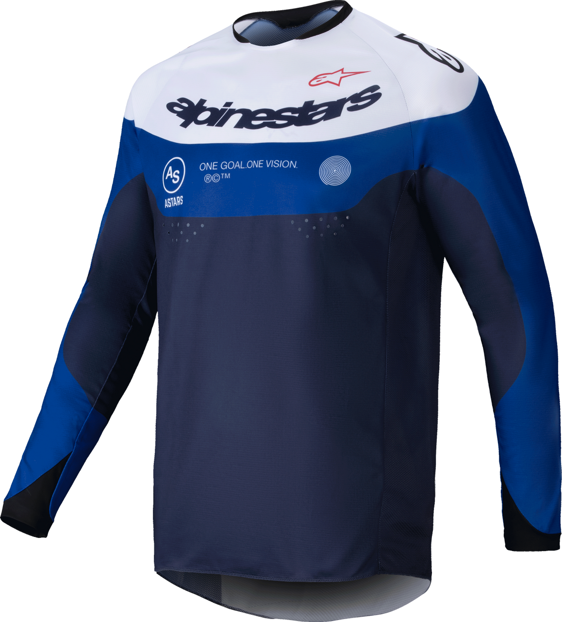 Pro Dura Jersey Navy/Bright Blue/White Xl