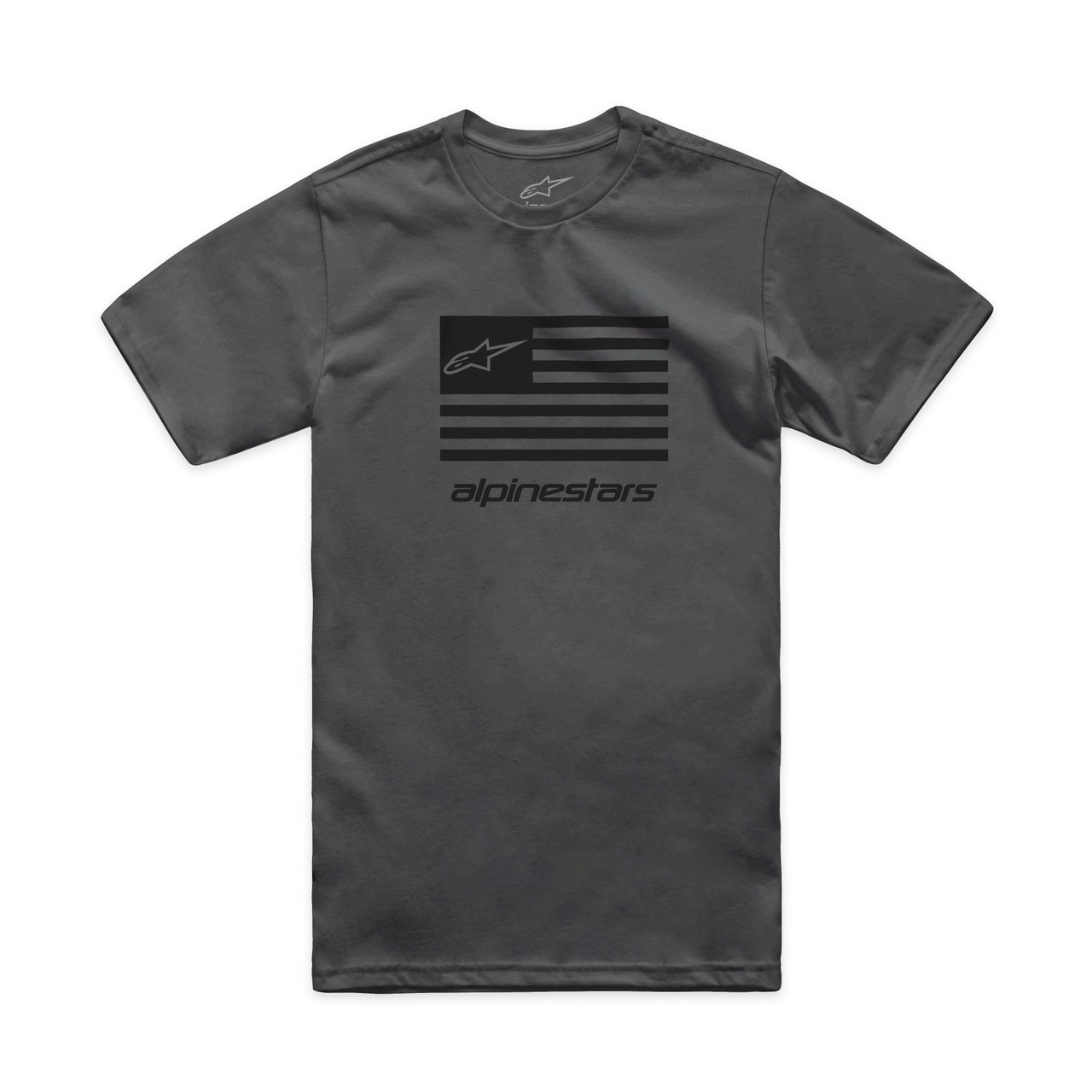 Flag Csf Tee Charcoal/Black Sm