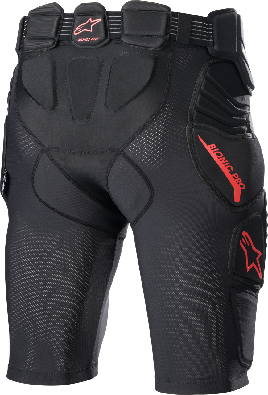 Bionic Pro Protection Shorts Black/Red Xl