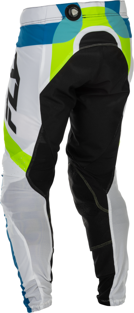 Lite Le Current Pants White/Lime/Blue Sz 38