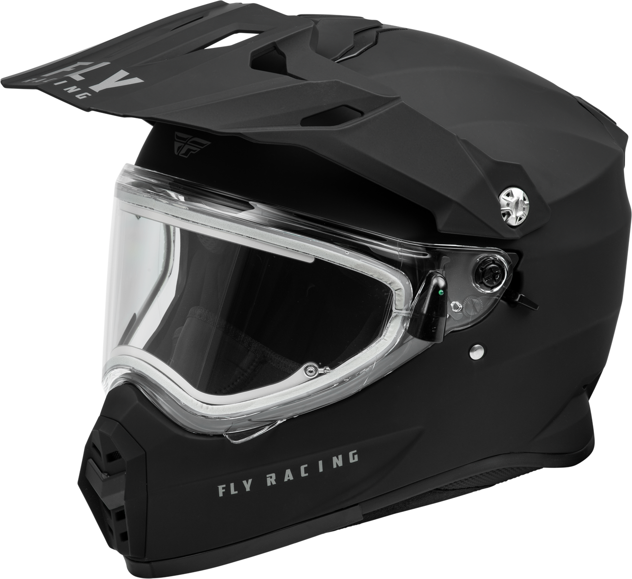 Trekker Cw Solid Helmet Elec Shld Matte Black Xs
