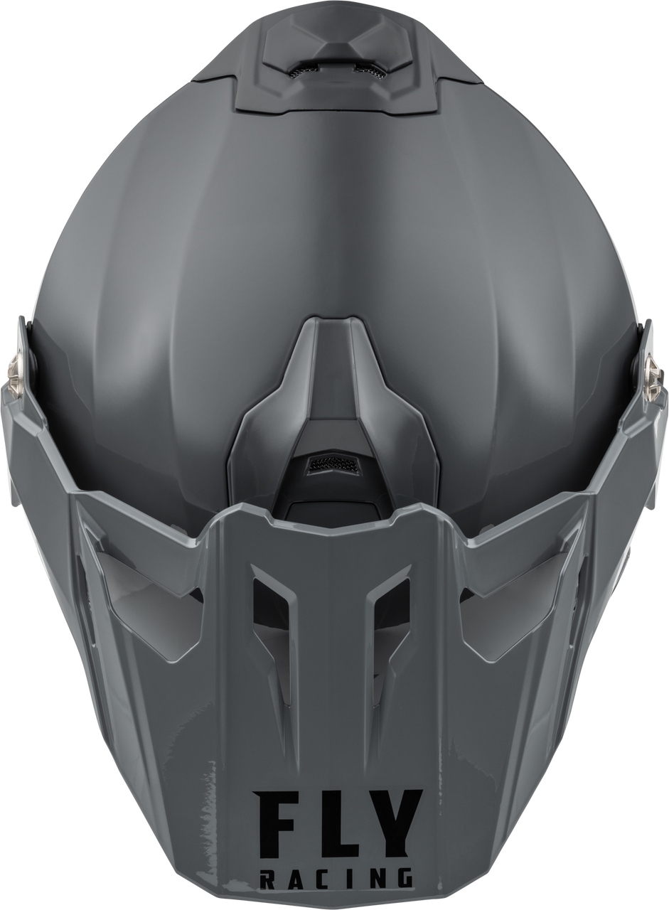 Trekker Cw Solid Helmet Elec Shld Grey Xs