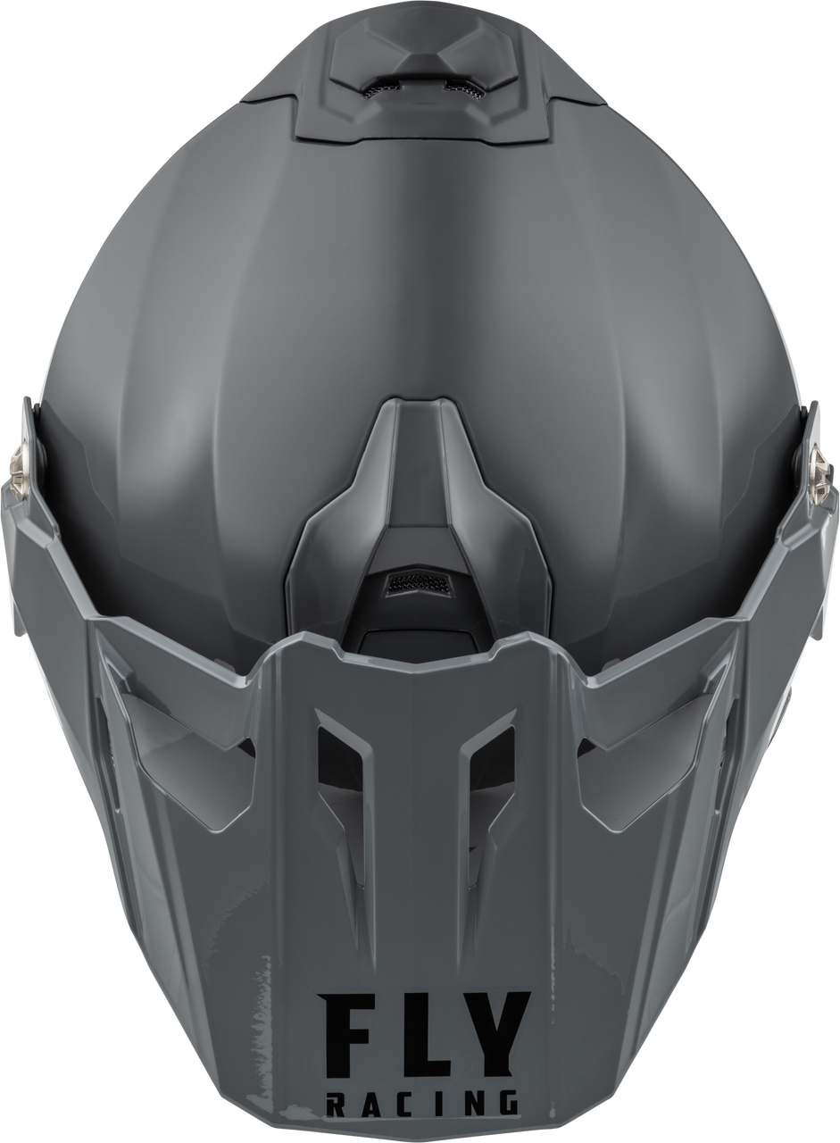Trekker Cw Solid Helmet Elec Shld Grey Sm