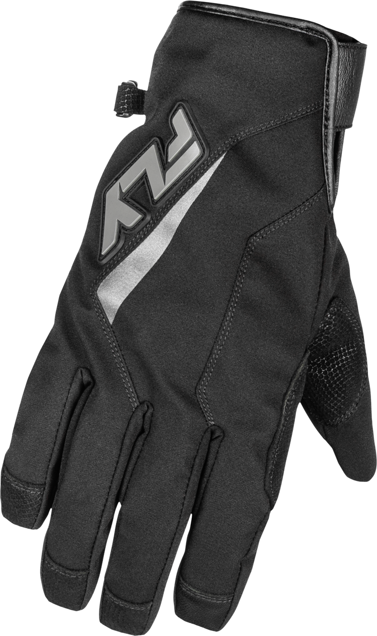 Title Long Gloves Black 2x