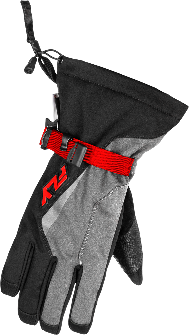 Title Gauntlet Gloves Red/Light Grey/Black 3x