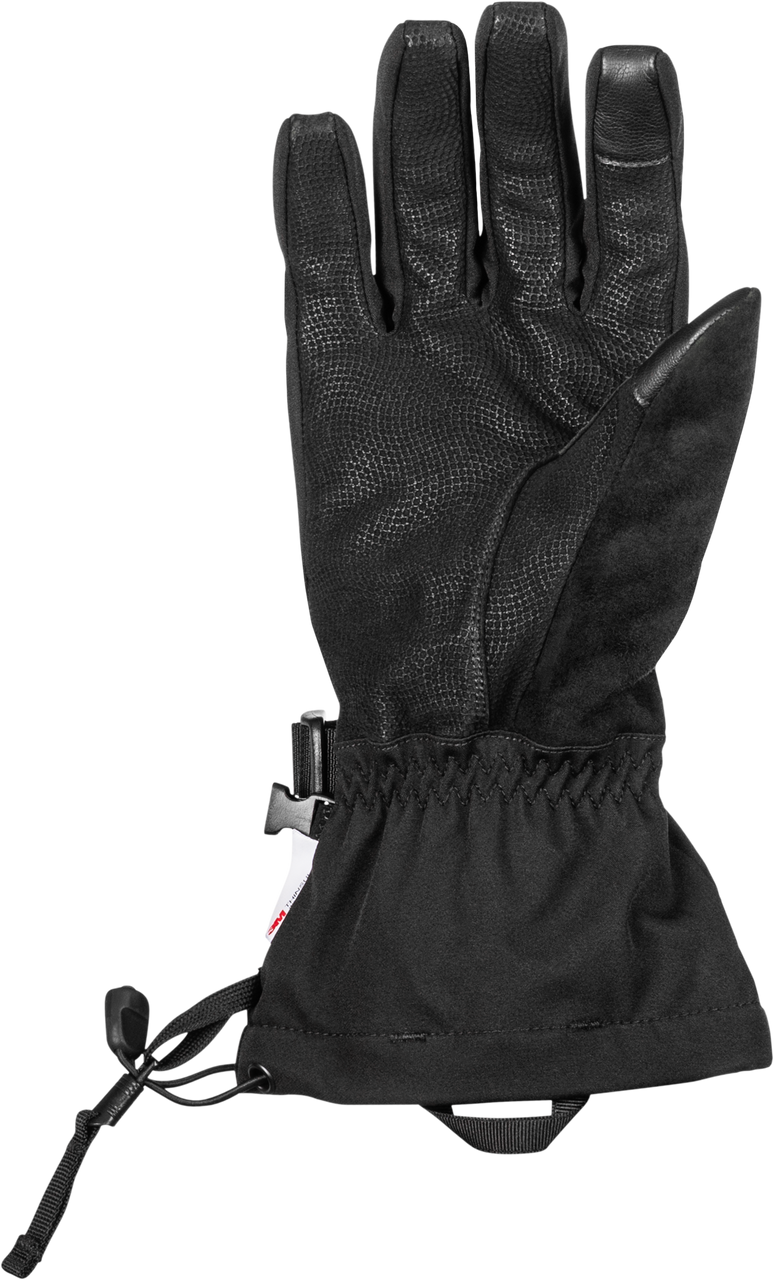 Title Gauntlet Gloves Black/Grey Md