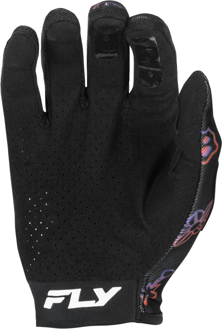 Lite Outline Gloves Black/Red/Purple 3x