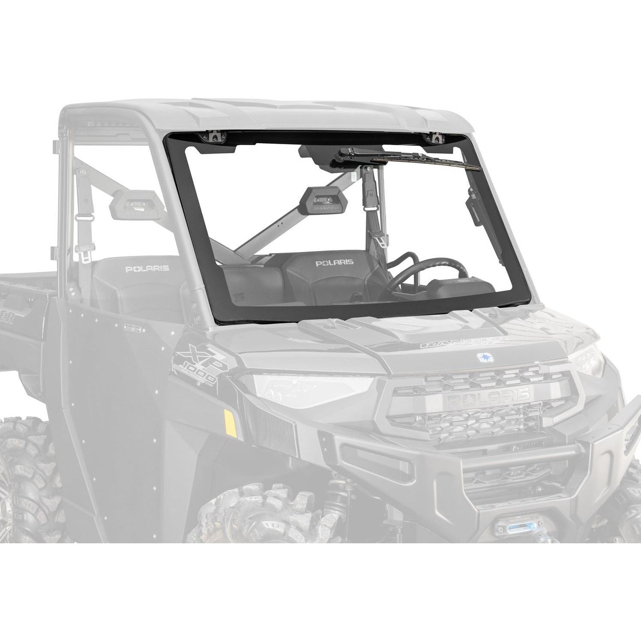 Polaris Ranger XP 1000 MaxDrive Power Flip Glass Windshield