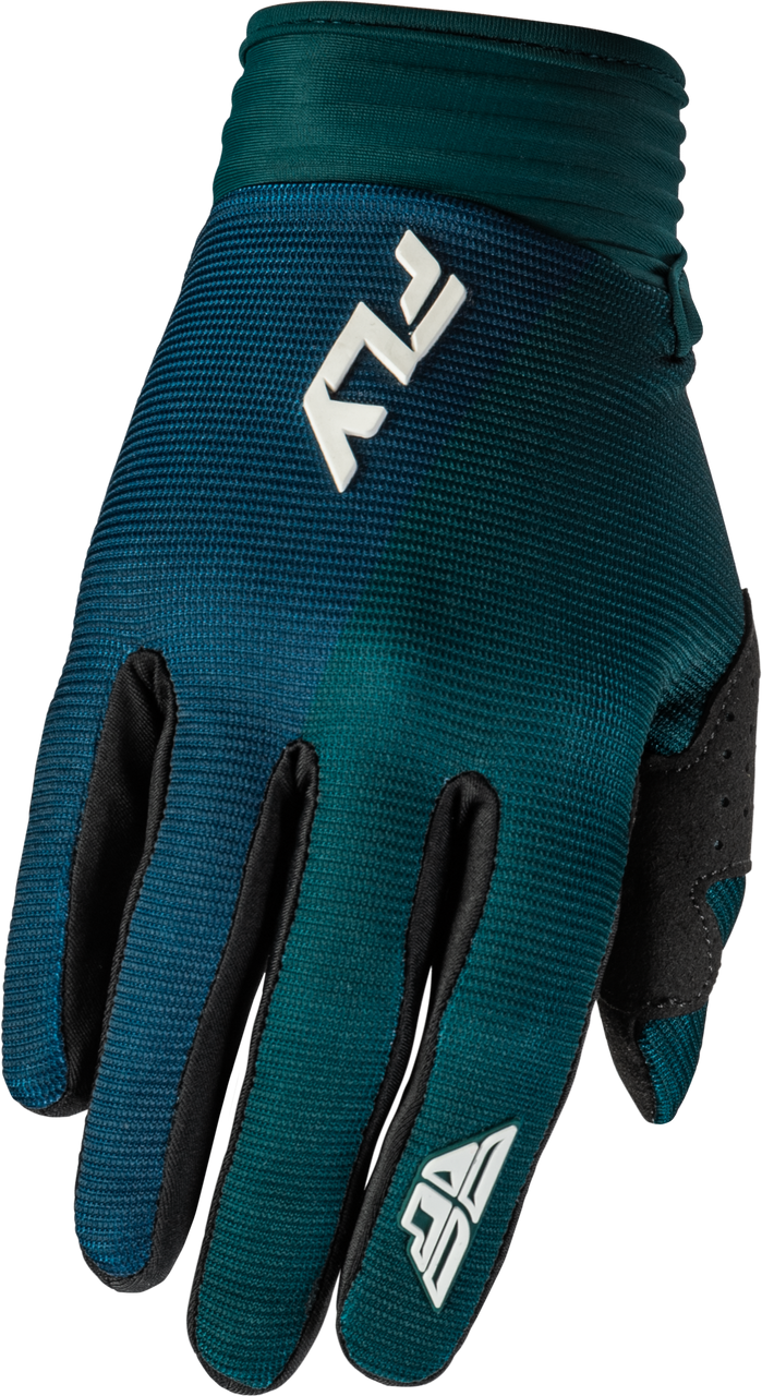F 16 Gloves Teal/White Md