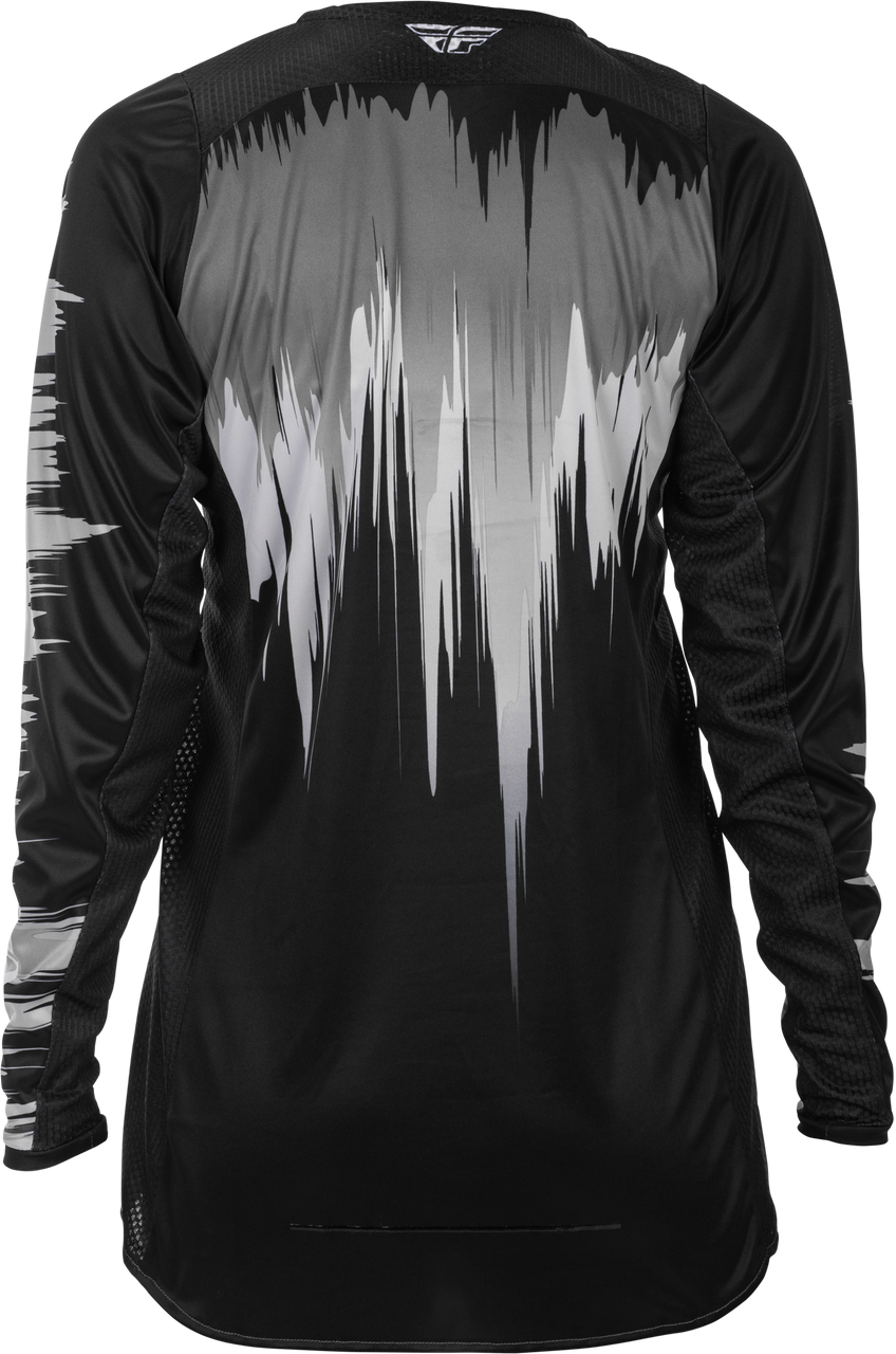 Women's Lite Jersey Black/Grey/White Md