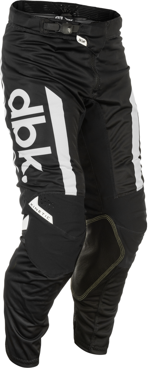 Kinetic Mesh Dbk Pants Black/White Sz 40
