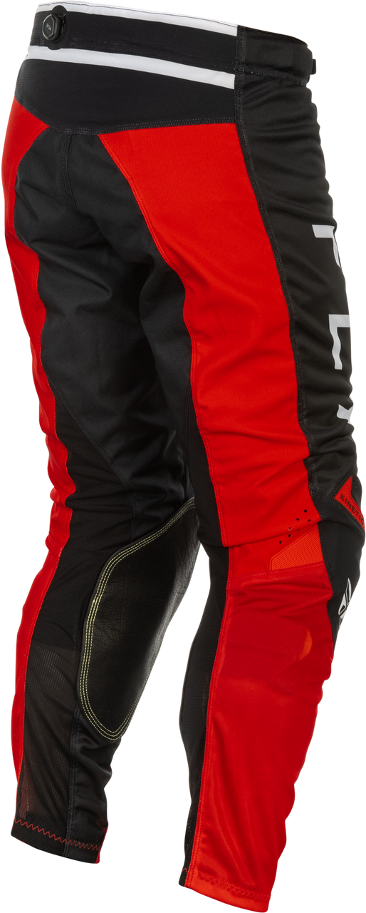 Kinetic Mesh Center Pants Black/White/Red Sz 30