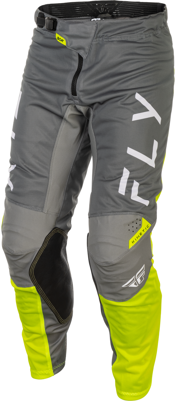 Kinetic Mesh Center Pants Grey/White/Hi Vis Sz 36